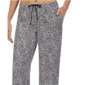 Room Service Pajama Pants in White Animal Women's Size ~ Extra-Large